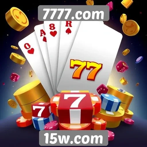 Diversidade de jogos oferecidos no site 7777.com